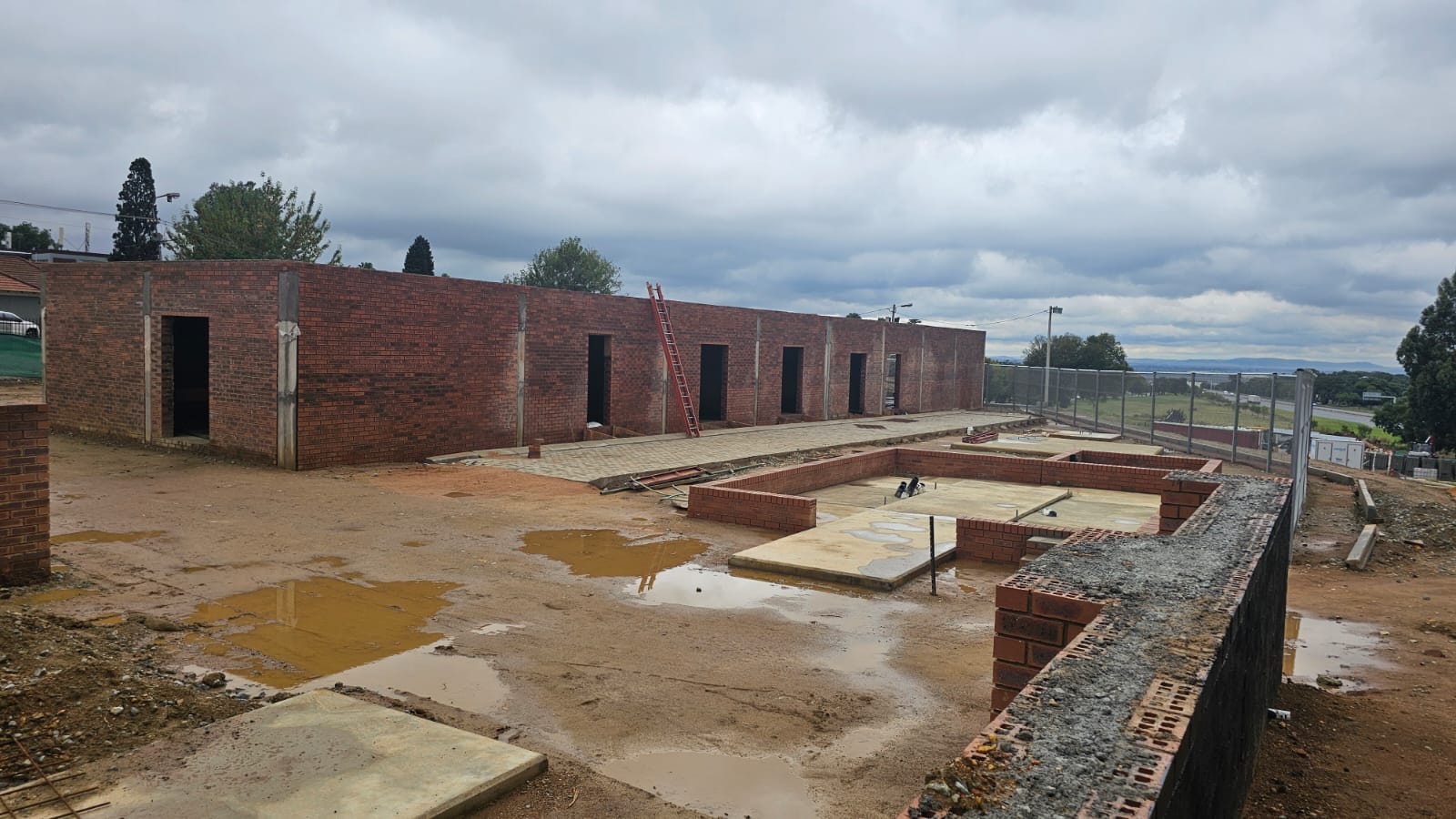 Block building shell
