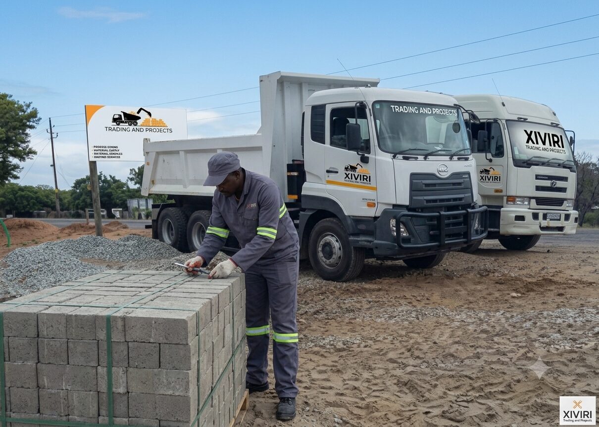 Workers on site